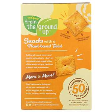 From the Ground Up - Cauliflower Crackers Cheddar - 4 oz.