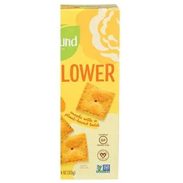 From the Ground Up Cauliflower Crackers - Cheddar