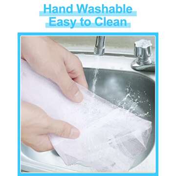 Comforer Food Cover Mesh Food Tent, 17 Inches, Nylon Covers, Pop-Up Umbrella Screen Tents, Collapsible and Reusable Patio Bug Net for BBQ, Picnics, Parties, Camping, Outdoor - 6 Colors