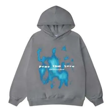 Aelfric Eden Graphic Hoodies Vintage Printed Hoodie Sweatshirt Casual Oversized Long Sleeve Streetwe...