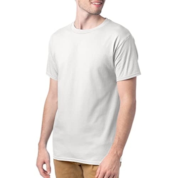Hanes Men’s Essentials Crewneck Cotton T-Shirts Pack