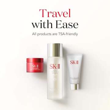 SK-II Youth Essentials Skin Care Set - Includes Facial Cleanser, Facial Essence & SKINPOWER Face Cream - Anti Aging Skin Care Set to Reduce Fine Lines & Improve Uneven Texture (3 Count)