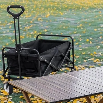 All-Terrain Folding Wagon Large Capacity Drink Holders