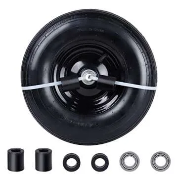 Eazy2hD Wheelbarrow Tire Wheel Replacement