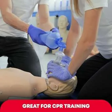 Ever Ready CPR Mask Combo Kit with Valves and Gloves