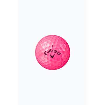 Callaway Golf Balls Supersoft MAX 23 PNK 1 Dozen (Pack of 12) 2-Piece Construction Pink