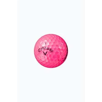 Callaway Golf Balls Supersoft MAX 23 PNK 1 Dozen (Pack of 12) 2-Piece Construction Pink