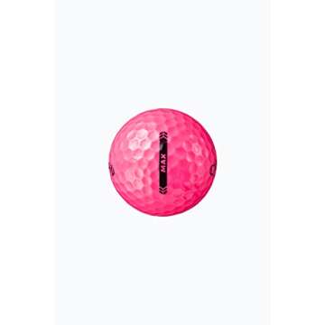 Callaway Golf Balls Supersoft MAX 23 PNK 1 Dozen (Pack of 12) 2-Piece Construction Pink