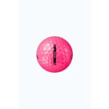 Callaway Golf Balls Supersoft MAX 23 PNK 1 Dozen (Pack of 12) 2-Piece Construction Pink