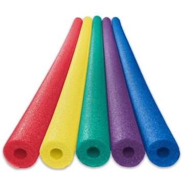 Oodles of Noodles Deluxe Foam Pool Swim Noodles - 5 Pack Assorted