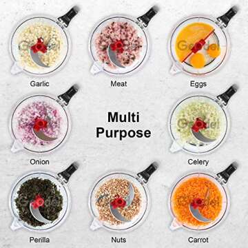 Geedel Hand Food Chopper for Easy Meal Prep