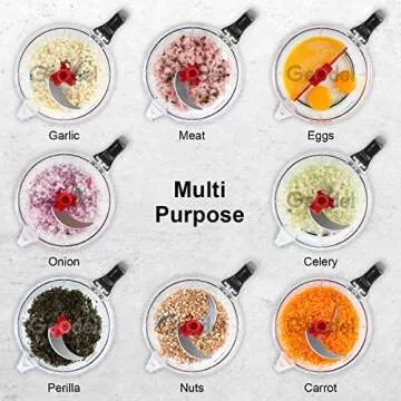 Geedel Hand Food Chopper for Easy Meal Prep