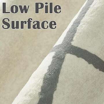 jinchan 5x7 Area Rug, Soft Washable Non-Slip Carpet