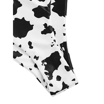 Stylish Cow Print Bikini Set for Summer Fun