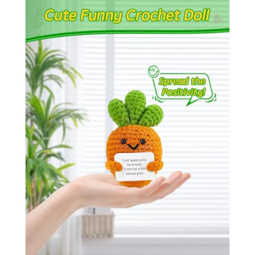 Positive Potato 3-inch Knitted Doll for Gifts