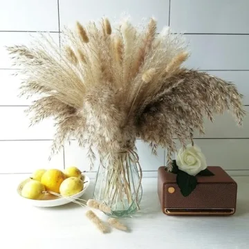 Boho Pampas Grass Decor Natural Dried Flowers Wedding Home