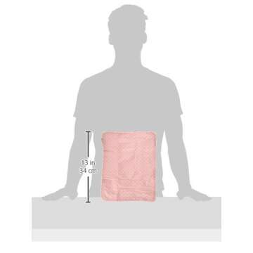 Trend Lab Sky 4 Pack Burp Cloth Set, Pink