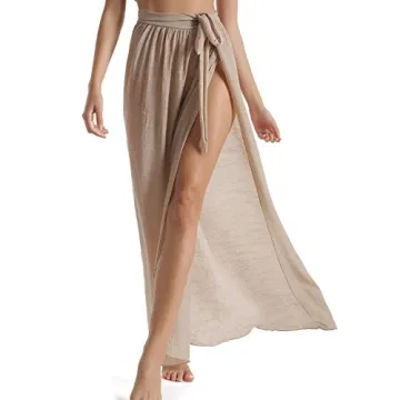 Trendy Beach Sarongs for Women Cover-Up - Khaki