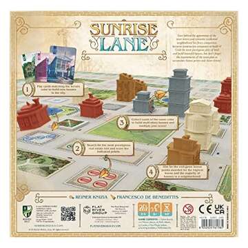 Sunrise Lane Strategy Board Game for Quick Family Fun