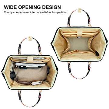 Stylish Laptop Backpack for Women with USB Charging Feature