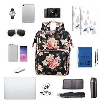 Stylish Laptop Backpack for Women with USB Charging Feature