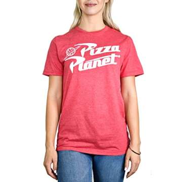 Toy Story Pizza Planet T-Shirt for Adults - Soft & Fun