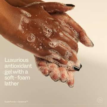 Youth To The People Superfood Antioxidant Hand Wash (13.1 fl oz), Kale + Green Tea Cleanser for Dry Hands, Aromatic Fragrance of Fresh Greens, Cedarwood, Black Pepper, Plant-Based Surfactants, Vegan