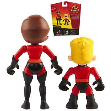 Disney Incredibles 2 Elastigirl & Dash 3"