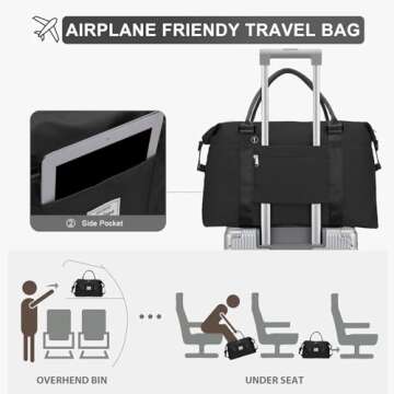 Stylish Gym Bag for Women - Practical Travel Duffel