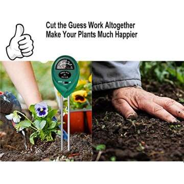 yoyomax CG-ACEZ-5BUR Soil-Meters, Green