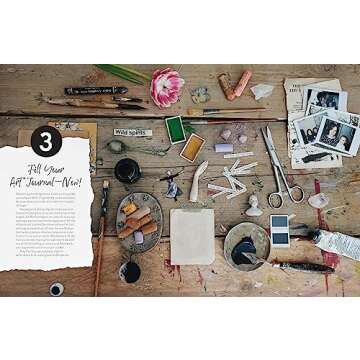 Creative Wanderlust Artistic Potential Mixed-Media Techniques