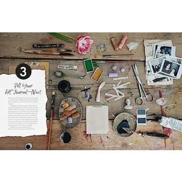 Creative Wanderlust Artistic Potential Mixed-Media Techniques