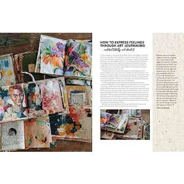 Creative Wanderlust Artistic Potential Mixed-Media Techniques