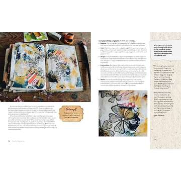 Creative Wanderlust Artistic Potential Mixed-Media Techniques