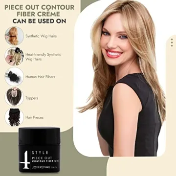 Jon Renau Piece Out Contour Fiber Crème for Brilliant Wig Styling