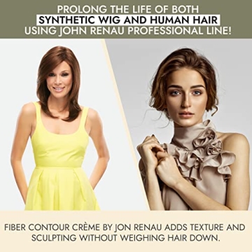 Jon Renau Piece Out Contour Fiber Crème for Brilliant Wig Styling