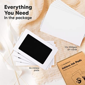 Inkless Hand and Footprint Kit for Babies and Pets