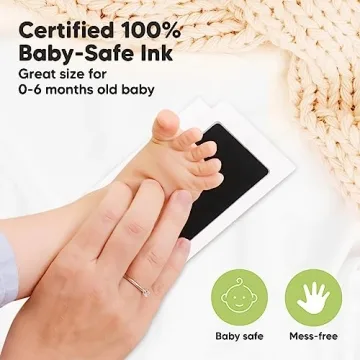 Inkless Hand and Footprint Kit for Babies and Pets