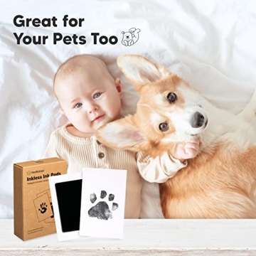 Inkless Hand and Footprint Kit for Babies and Pets