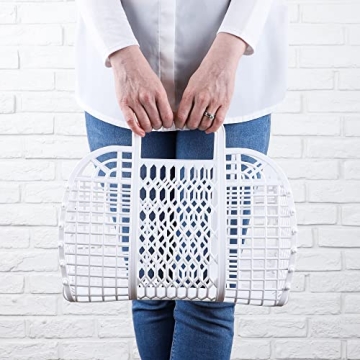 Stylish BABANA Jelly Bags for Beach & Market Use