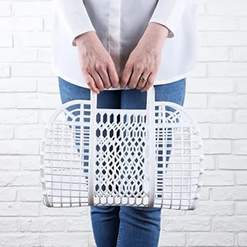 Stylish BABANA Jelly Bags for Beach & Market Use