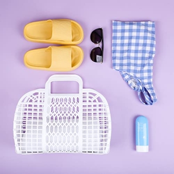 Stylish BABANA Jelly Bags for Beach & Market Use