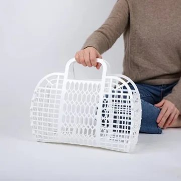 Stylish BABANA Jelly Bags for Beach & Market Use