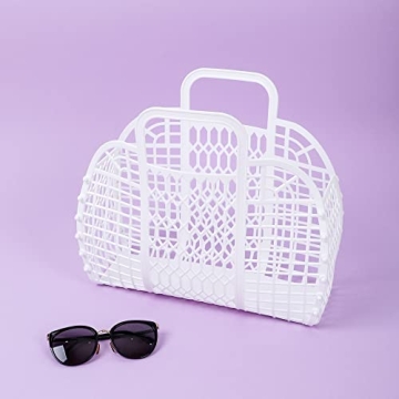 Stylish BABANA Jelly Bags for Beach & Market Use