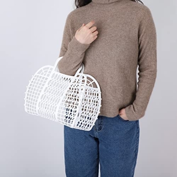 Stylish BABANA Jelly Bags for Beach & Market Use