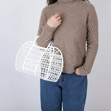 Stylish BABANA Jelly Bags for Beach & Market Use