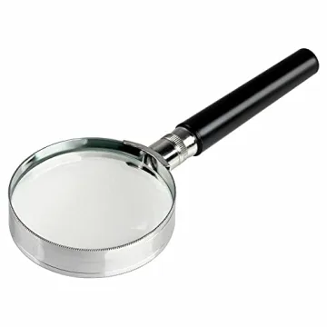 JORCEDI 10X Handheld Magnifier - Perfect for Reading