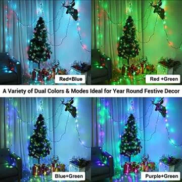 BrizLabs 300 LED RGB Remote String Lights for All Occasions