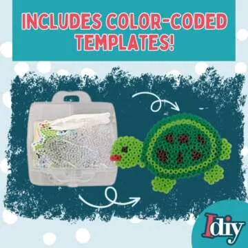 SCS Direct 8,000 pc Fuse Beads Super Kit for Kids