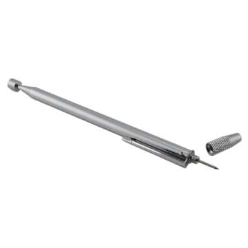 Master Magnetics Magnetic Pick-Up Tool - Telescoping, Retrieving Magnet with Scribe, 25" Length, 3 lb. Hold, 07565